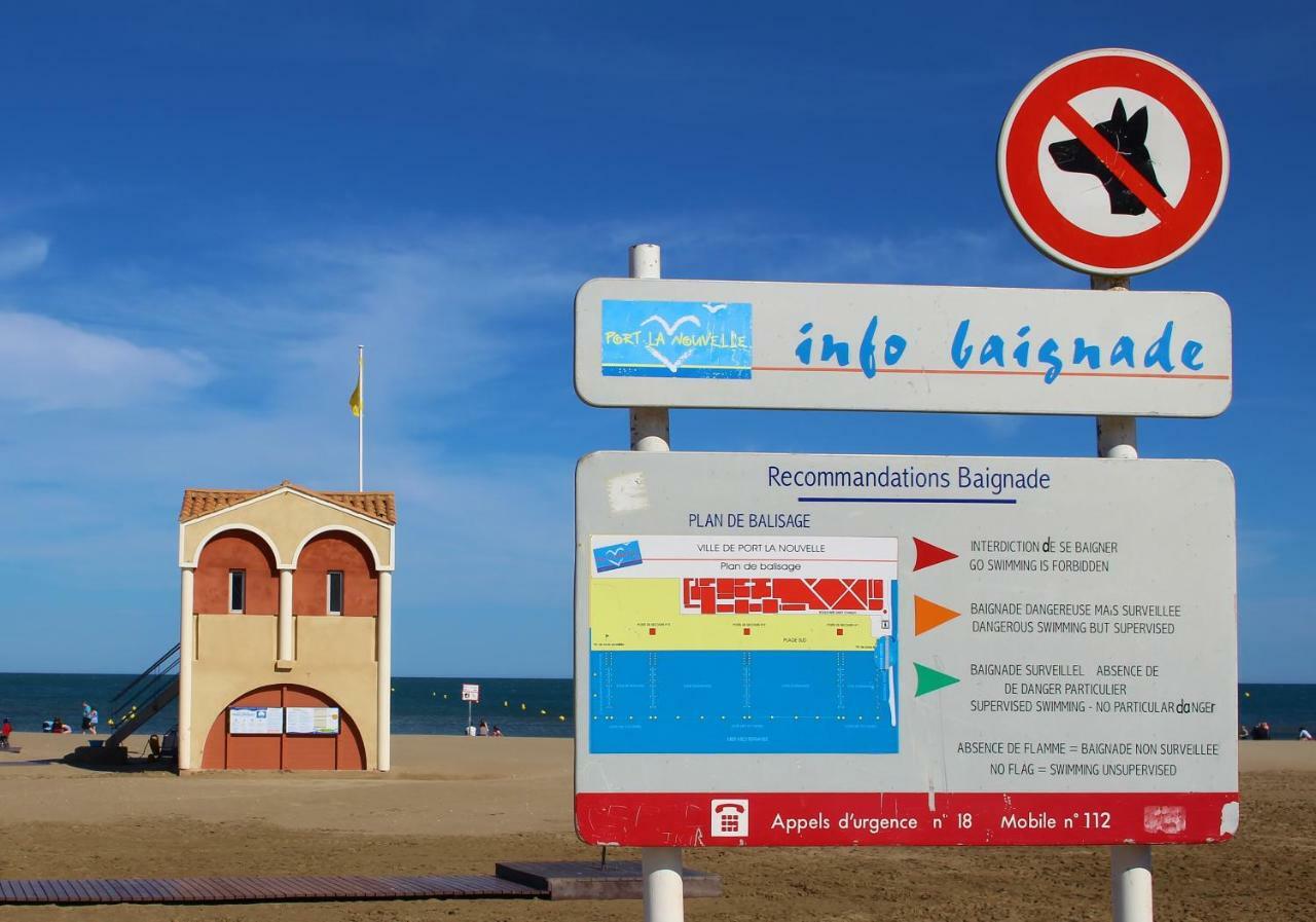 Gites De France Bleu A La Mer Port-la-Nouvelle Exteriör bild